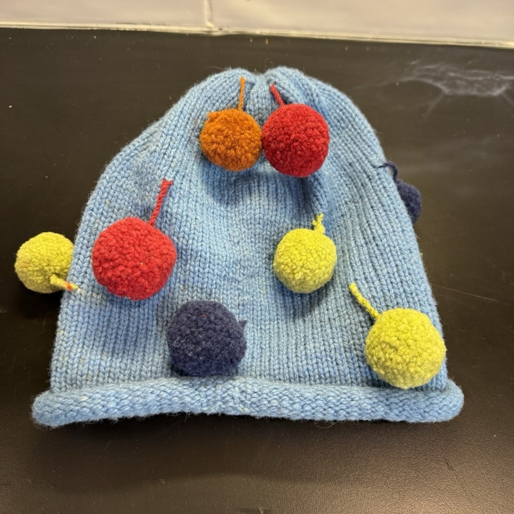 Vintage Merkley Headgear Knit Winter‎ Ski Hat Wool Beanie Snowboard Canada